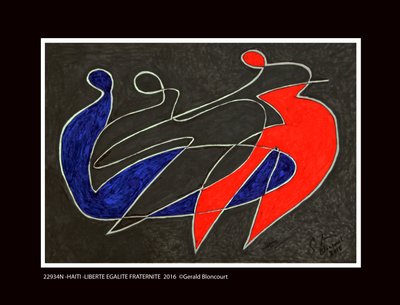 Haiti - Liberty Equality Fraternity 2016 by Unknown